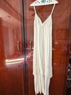 Gypsy 05 Cream Maxi Dress